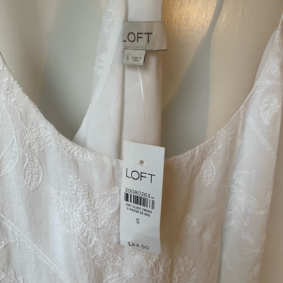 LOFT Spaghetti Strap Blouse- NWT - Picture 4 of 4